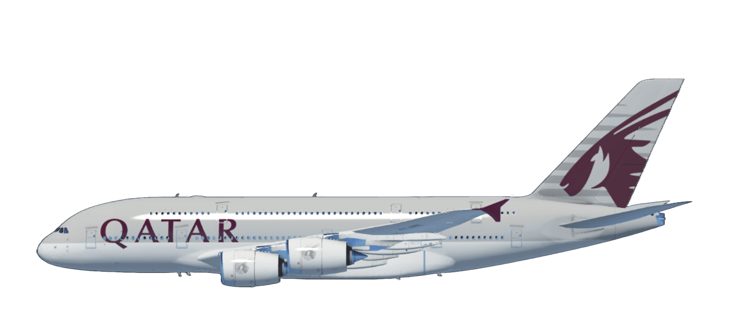Qatari Virtual A380